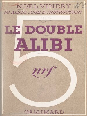 cover image of Le double alibi